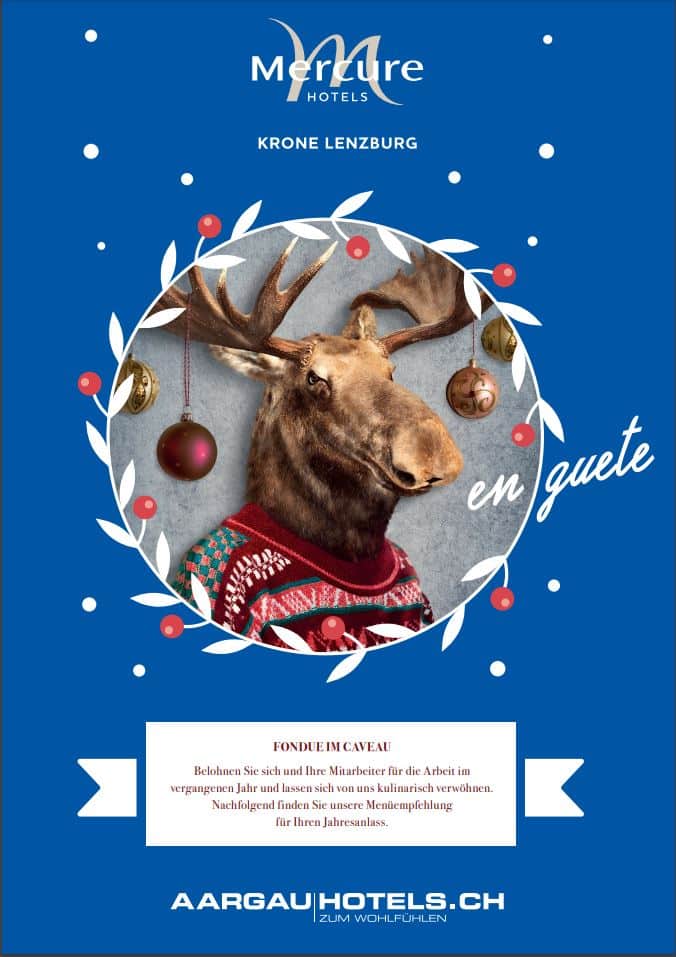 Titelblatt Weihnachtsmenu